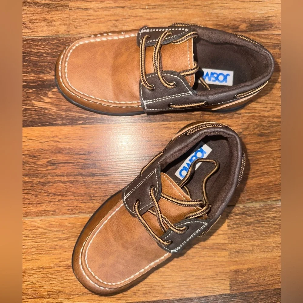 Brown Leather kids Shoes size 13  (48)